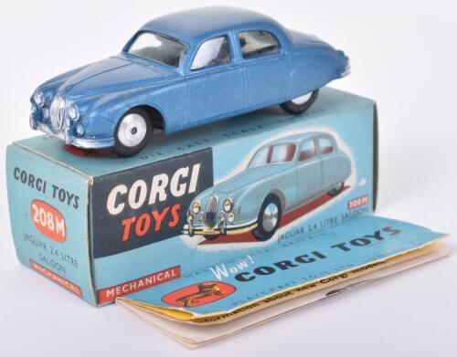 Corgi Toys 208M Jaguar 2.4 Litre Saloon