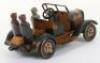 Tippco camouflaged clockwork Army car, German 1930s - 4