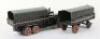 Tippco clockwork six-wheel truck and trailer, German 1930s - 4