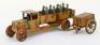 Military Army truck troop carrier and Limber, German 1930s - 2