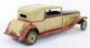 A large JNF tinplate clockwork Sports Tourer, circa 1930 - 3