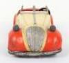 Distler tinplate clockwork open top Sports Tourer, German 1950s - 2