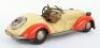 Distler tinplate clockwork open top Sports Tourer, German 1950s - 3