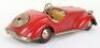 Distler tinplate clockwork open top Sports Tourer, German 1950s - 3