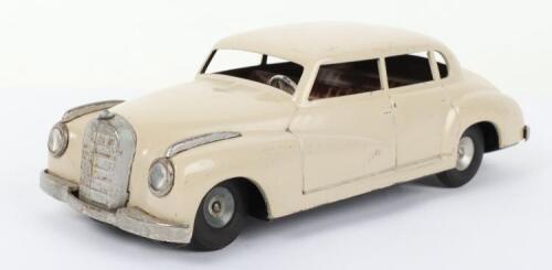 Tinplate friction driven Mercedes 220S, German circa 1960