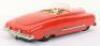 JNF tinplate clockwork open top Telecar, German 1950s - 3