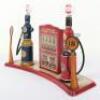 Marx (USA) tinplate Petrol pumps, circa 1930 - 4