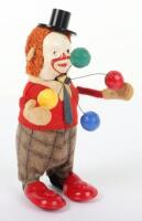 Schuco clockwork Juggling clown, 1950s