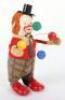 Schuco clockwork Juggling clown, 1950s