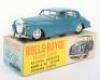 Boxed made in Hong Kong hard plastic battery operated Rolls-Royce Silver Cloud, circa 1960 - 3