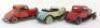 Three Ubilda clockwork tinplate Motor Cars - 2