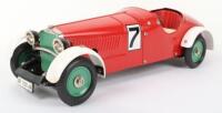 A re-issue Marklin tinplate clockwork 1103 Racing car