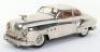 Schuco chrome tinplate 5335 Ingenico clockwork car, German 1950 - 3