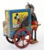 Distler tinplate Mickey Mouse Organ Grinder, German circa 1930 - 4