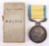 Victorian Baltic 1854-55 Medal