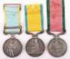 An Interesting Crimean War Medal Group of Three to a Naval Officer Who Was Wounded During the Attack on Odessa in 1854 - 5