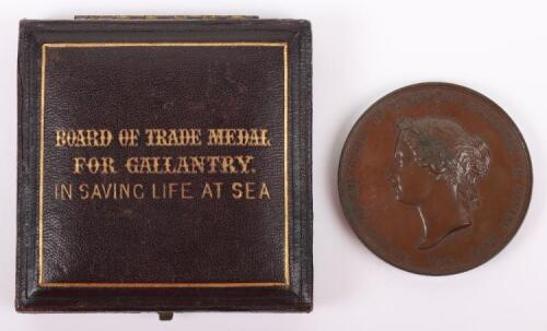 Board of Trade Medal for Gallantry in Saving Life at Sea for British Steamship Serpho