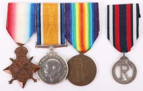 Scarce Great War Trio of Medals to the Civil Hospital Reserve