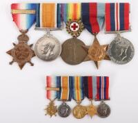 A Scarce Great War and second World War Medal Group of Five to a Member of the Civil Hospital Reserve