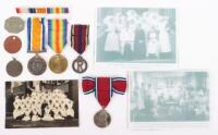 Great War Queen Alexandra’s Imperial Military Nursing Service Reserve in Mesopotamia Medal Group of Four