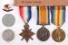 Great War 1914-15 Star Trio and Silver War Badge Medal Group to a Chief Petty Officer in the Royal Navy - 2