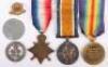 Great War 1914-15 Star Trio and Silver War Badge Medal Group to a Chief Petty Officer in the Royal Navy - 4