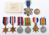 WW1 Royal Navy Medal Pair