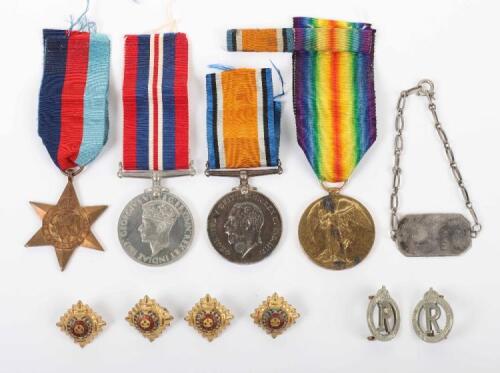 Grouping of Medals and Associated Items of 10th (Scottish) Battalion Kings Liverpool Regiment Interest