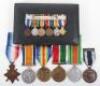 An Intriguing Group of Six Medals Attributed to a Member of the Mercantile Marine Who Felt the Need to Enhance His Medal Entitlement for his Service in the Great War - 7