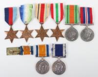 Royal Navy Long Service Medal Group of Eight for Service in Both World Wars