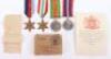 WW2 Campaign Medal Set of Four Attributed to Sister J L G Sharp Queen Alexandras Imperial Military Nursing Service Reserve