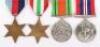 WW2 Campaign Medal Set of Four Attributed to Sister J L G Sharp Queen Alexandras Imperial Military Nursing Service Reserve - 3