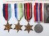 WW2 Campaign Medal Group of Four Attributed to a Former Member of No. 56 (Borough Of Woolwich) Squadron, Air Training Corps who served in the Royal Navy on Aircraft Carriers During the War - 3