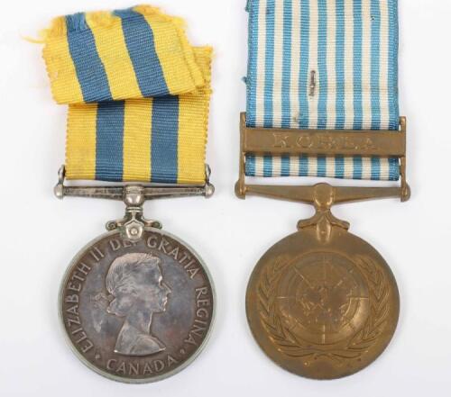 * Canadian Korean War Medal Pair