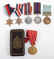 * A Group of Six Medals to a Canadian who Served in Northwest Europe During the Second World War and Saw Later Service in the Korean Peninsula