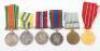 * A Group of Six Medals to a Canadian Serviceman Who Saw Service in Both the Second World War and in the Korean War - 4