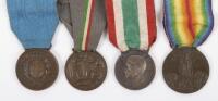 WW1 Italian Al Valore Casualty Medal Group