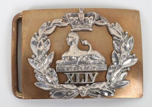 44th (East Essex) Regiment Field Officers Waist Belt Plate c1820-1840
