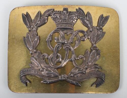 Heavy Cavalry Officers Waist Belt Plate c1800-1830