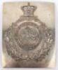 Scarce West Kent Militia Officers Shoulder Belt Plate c1830-1855