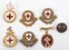 Selection of Kent VAD and Red Cross Badges