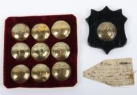 Imperial Russian Tunic Buttons Picked up During the Crimean War