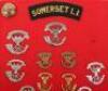 Board of Badges Relating to the Somerset Light Infantry - 2