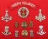 Board of Badges Relating to the Alexandra Princess of Wales Own Yorkshire Regiment The Green Howards - 2