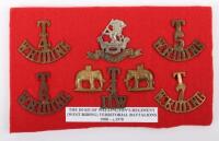 Badges of the Territorial Battalions of Duke of Wellingtons West Riding Regiment