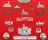 Board of Badges Relating to the Gloucestershire Regiment - 2