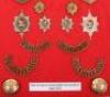 Board of Badges Relating to the Worcestershire Regiment - 2