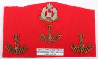 Badges of the Territorial Battalions Suffolk Regiment