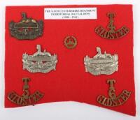 Territorial Battalions Gloucestershire Regiment Badges