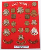 Board of Badges for the East Surrey Regiment